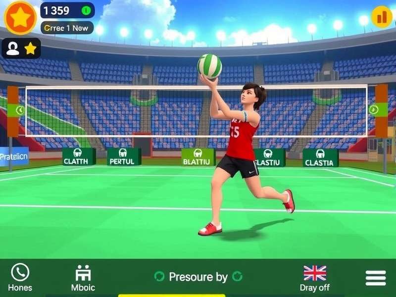 Volleyball Glory India gameplay screenshot